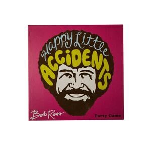 Bob Ross Happy Little Accidents Party Game – Complete, Reprinted Instructions